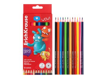 Набор цветных карандашей Erich Krause Jolly Friends 61792 (12 шт)