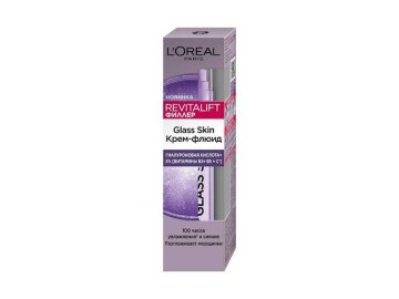 Крем-флюид для лица L'OREAL PARIS Revitalift Филлер Glass Skin, 50 мл