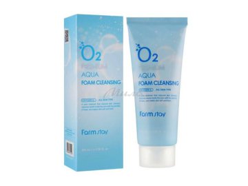 Пенка для умывания FARMSTAY O2 Premium Aqua с кислородом, 100 мл