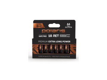 Батарейки polaris pb aa 8 шт premium Электросила