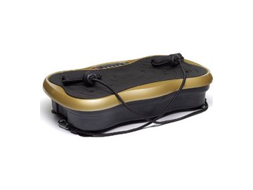 Виброплатформа VibeWell ST-056 (черный/золотистый)