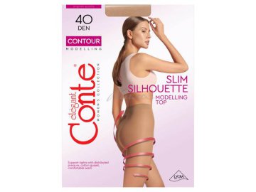 Мила акции Столин - Колготки женские CONTE Elegant Contour, 40 ден