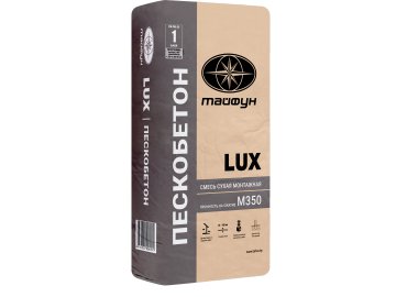 Смесь сухая монтажная LUX ПЕСКОБЕТОН 25кг на акции в магазинах Ома