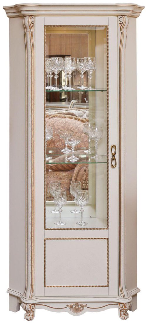 Шкаф с витриной «Алези» П1.350.0.13-01 (П350.13-01), фото 1 из 6