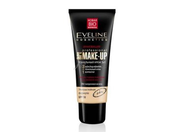 Тональный крем EVELINE Art professional make-up 3в1 new, 30 мл, тон слоновая кость