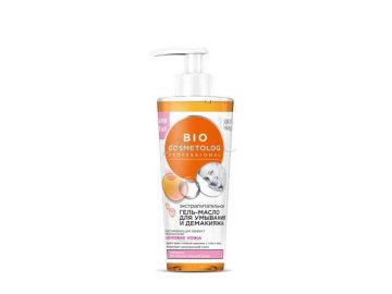 Гель-масло для умывания и демакияжа ФИТОКОСМЕТИК Bio Cosmetolog Professional Экстрапитательное для чувствительной кожи