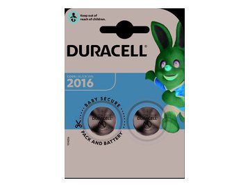 Батарейка DURACELL Lithium CR2016 2BP