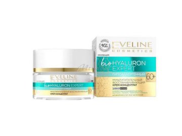 Крем-концентрат EVELINE Biohyaluron Expert гипоаллергенный Мультипитатательный Восстанавливающий 60+, 50 мл
