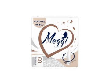 Тампоны женские гигиенические MEGGI Normal, 8 шт