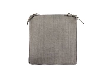 Подушка для сидения Art&Home Linen 40х40х4см тауп LOCE1740