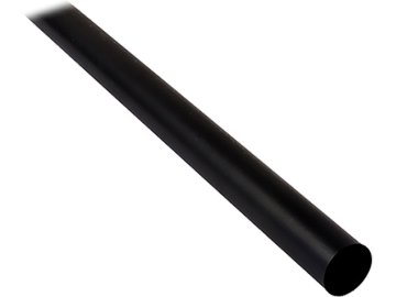 Труба гладкая  D19мм L2,0 м, черный матовый