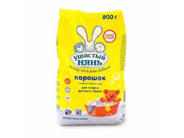 Порошок стиральный УШАСТЫЙ НЯНЬ Детский, 800 г