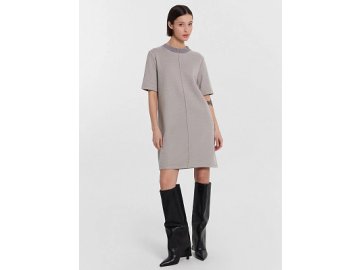 Платье женское серое