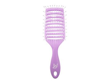 Расческа вентиляционная LEI пластиковая, фиолетовая, арт. 130002
