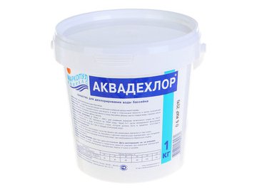 Химия для бассейна Маркопул Кемиклс АКВАДЕХЛОР ведро 1кг