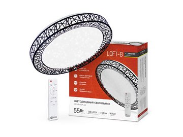 Припотолочная люстра In Home Comfort Loft-B 55Вт