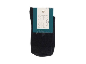 Носки мужские STEP BY STEP Classic размер 23/25, темно-серый