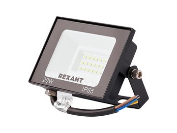 Прожектор светодиодный REXANT 605-029 СДО 1600Лм 4000K нейтральный свет 5 элемент