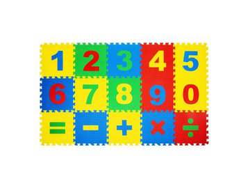 Коврик-пазл напольный ЮНЛАНДИЯ Учим цифры 664659 в Мозыре 5 элемент