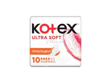 Мила акции Докшицы - Прокладки женские KOTEX Ultra Soft Normal, 10 шт