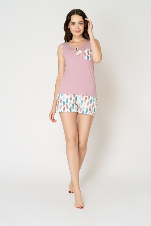 Комплект женский (майка, шорты пижамные) BAYKAR, фото 4 из 165