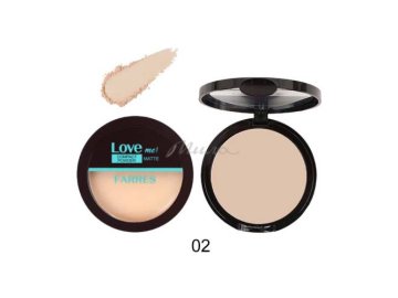 Пудра для лица FARRES Love me! матовая, тон 02