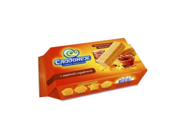 Вафли Сладонеж с вар сгущенкой  170 г Корона