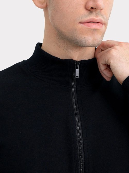 Комплект мужской (джемпер, брюки) в черном цвете, фото 6 из 10