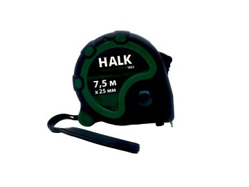 Рулетка Halk 7,5 м, ширина 25 мм, с двумя фиксаторами в Минске Ома