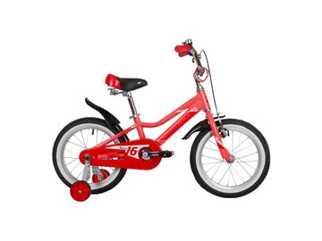 Детский велосипед Novatrack Novara 16 165ANOVARA.CRL22 (красный)