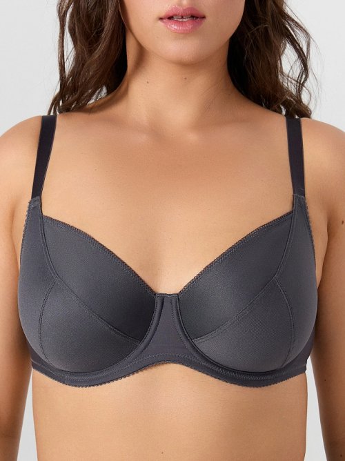 Бюстгальтер макси женский серый, фото 1 из 18