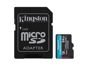 Карта памяти Kingston Canvas Go! Plus microSDXC 64GB (SDCG4/64GB)