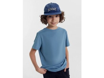 Футболка для мальчиков серо-голубая Марк Формель