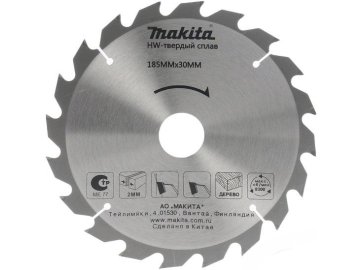 Пильный диск т/с Makita 185x30/20x3.2x24T для дерева (D-51437)