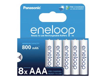 Аккумулятор Panasonic Eneloop AAA BK-4MCDE/8HH (8 шт)