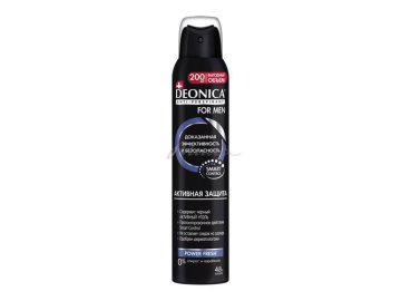 Антиперспирант спрей DEONICA For Men Активная защита, 200 мл