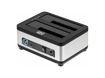 Бокс для накопителей AgeStar 3UBT8 (серебристый/черный)