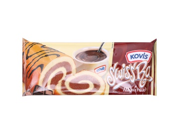 Рулет биск."KOVIS"(кр.нач.шоколадн)175г Евроопт