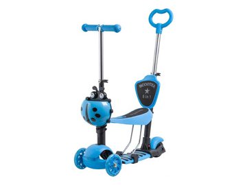 Самокат для детей Novatrack 120SB.DISCOKIDS.BL9 (голубой)