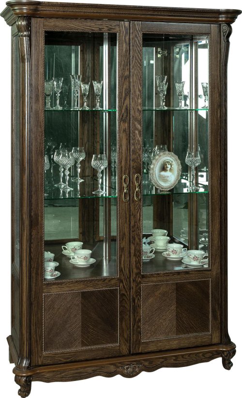 Шкаф с витриной «Алези» П1.350.0.19 (П350.19), фото 4 из 6