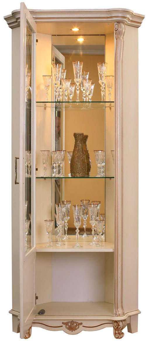 Шкаф с витриной «Алези» П1.350.0.13-01 (П350.13-01), фото 2 из 6