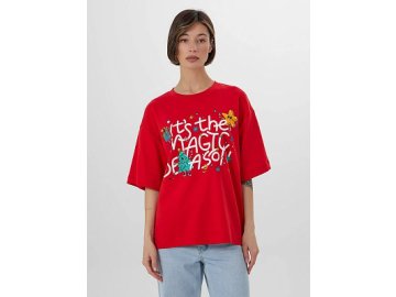 Футболка женская с надписью "It's the magic season"