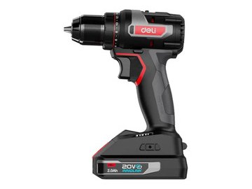 Дрель-шуруповерт Deli DE-CZ20-2D2 (с 2-мя АКБ, сумка)
