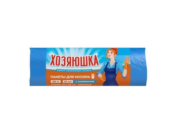 Пакеты для мусора Хозяюшка 60 л 60х70 (20 шт) 0111039373
