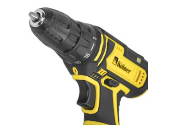 Дрель-шуруповерт Kolner KCD 12-2LC (с 2-мя АКБ, оснастка, кейс) в Мозыре 5 элемент