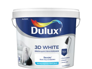 Краска Luxium 3D White мат BW 5л