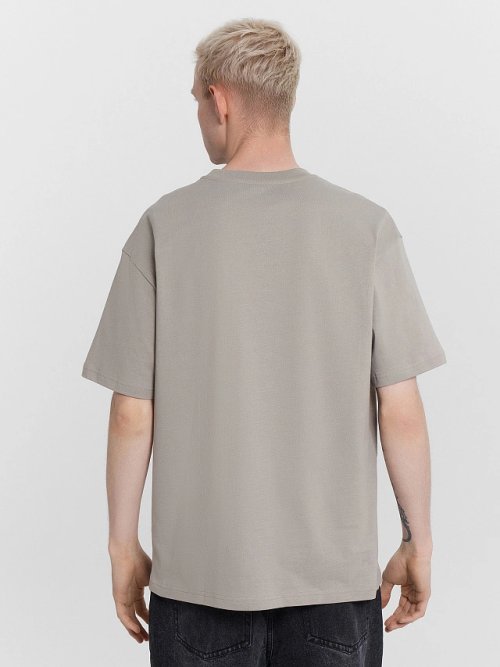 Футболка мужская бежевая, фото 2 из 5