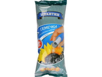 Семечки "НИКИТИН"(жар с солью) 200г на акции в магазинах Евроопт