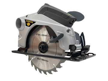 Пила диск.электр. WERKER CS 185 L (1500Вт,гл.65мм,185х30мм,ЛАЗЕР,кор)