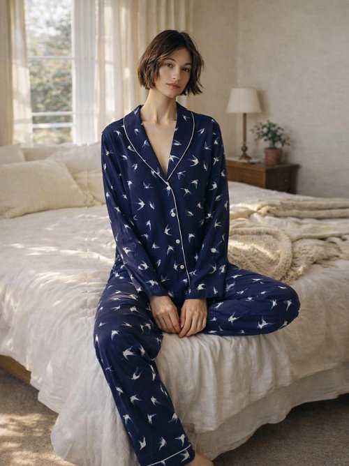 Комплект женский домашний с узором, фото 1 из 18